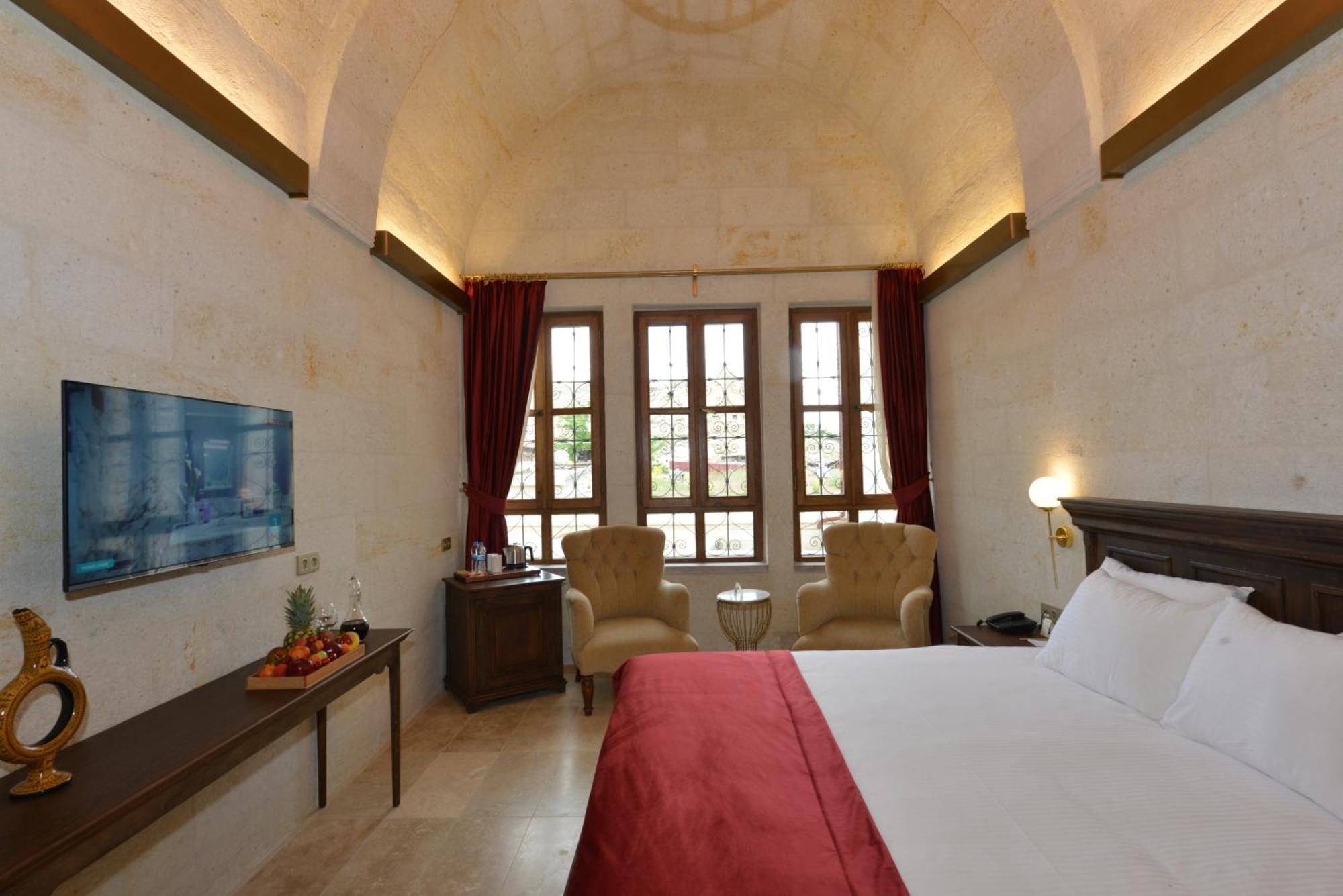 Evanthia Cave Suites 어굽 객실 사진